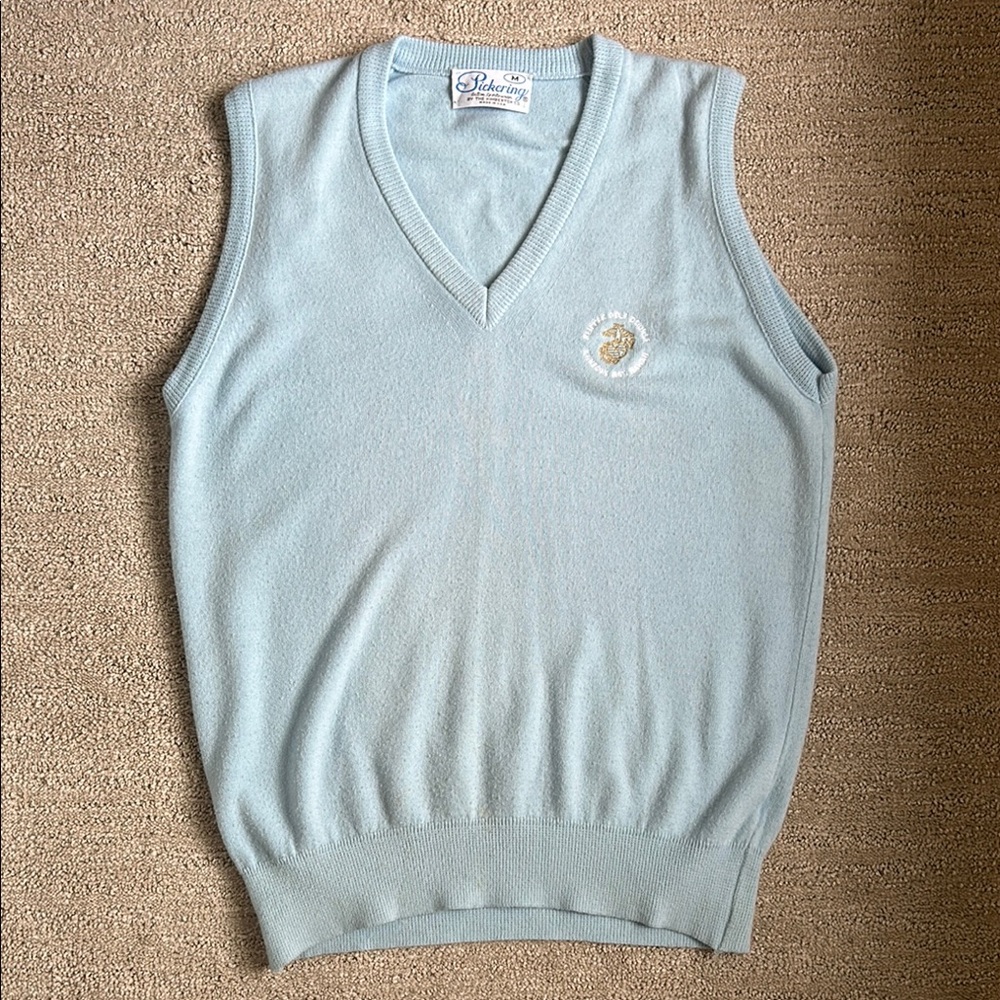Vintage Golf Club Women’s Light Blue Sweater Vest